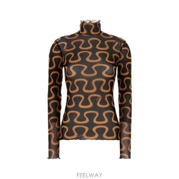 Emilio Pucci 26FW ���и���Ǫġ ���� Ƽ���� 6UJM176U829 035 Printed26FW ���и���Ǫġ ���� Ƽ���� 6UJM176U829 035 Printed