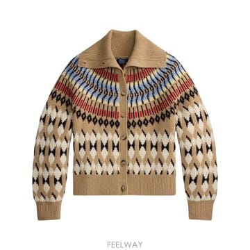 26FW 랄프 로렌 가디건 211B17730 001 BEIGE