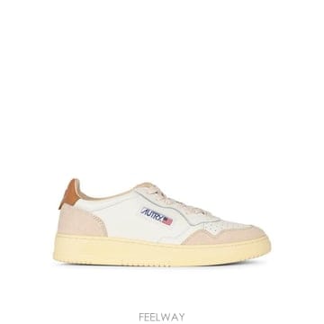 AUTRY 26FW ��Ʈ�� �޴޸���Ʈ �ο� ����Ŀ�� AULM LS16 LEAT SUEDE WHT LION26FW ��Ʈ�� �޴޸���Ʈ �ο� ����Ŀ�� AULM LS16 LEAT SU