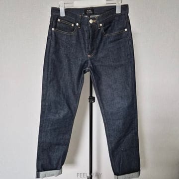 A.P.C 아페쎄 27 스판 블랙진 데님팬츠 W-바지-549