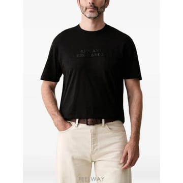 26 FW Armani Exchange 로고 프린트 티셔츠 XM003031AF1 TP457375709