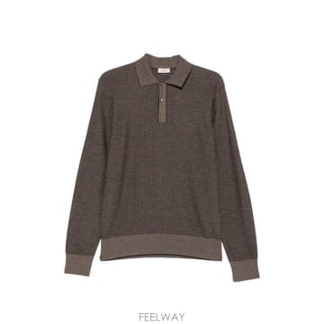 26 FW 아뇨나 텍스처 긴소매 폴로 셔츠 K312U285D1813 TP457253744