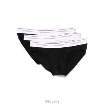 26 FW 디스퀘어드2 로고 밴드 브리프 3팩 세트 DCX300060 TP459087666