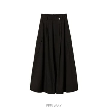 26 FW TWINSET 플란넬 랩어라운드 스커트 262LI2WDD TP457173327