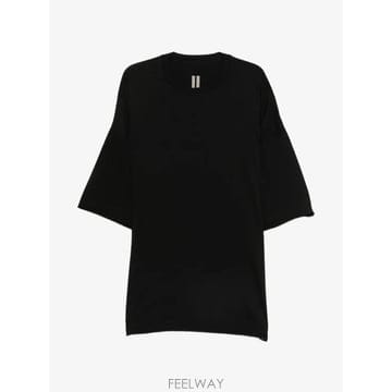 Rick Owens 26 FW �������� Ÿ�� ��� ���� Ŭ���� ��ư ���� Ƽ���� RU02F4283JA TP45601681626 FW �������� Ÿ�� ��� ���� Ŭ���� ��ư ���� Ƽ���� 