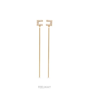 26 FW Elisabetta Franchi 라인스톤 이어링 OR22A66E2 TP455860815