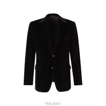 26 FW Canali 벨벳 피크드 라펠 재킷 L12286REGUL TP457236391