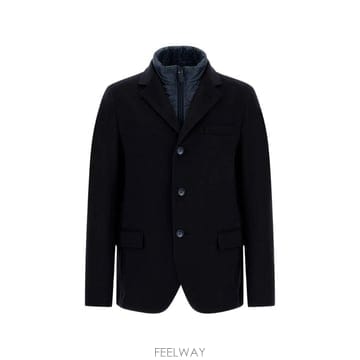 26 FW 에르노 나일론 울트라라이트 퀼팅 빕 블레이저 GA000218U38126 TP457831543