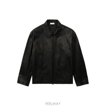 26 FW 피어오브갓 라이더 지퍼 프런트 레더 재킷 FG25FW50507LTH001 TP445304773