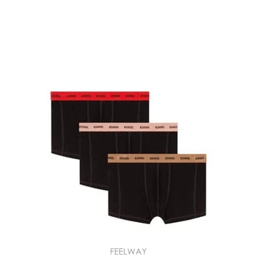 26 FW 디젤 로고 웨이스트밴드 복서 브리프 3팩 세트 A178320IKBK TP454842727