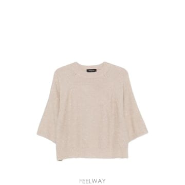 26 FW 파비아나필리피 시퀸 장식 래글런 소매 스웨터 MAD226F067D2960000 TP45722980