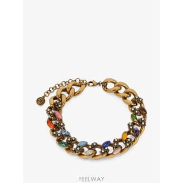 26 FW 에트로 아플리케 체인 네크리스 WF5C0063AM030 TP457440616