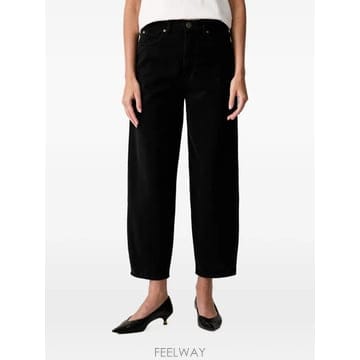 26 FW PINKO 배럴 핏 불 데님 진 103857A3KU TP458723591