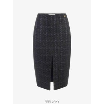 26 FW Elisabetta Franchi 트위드 스커트 GO23267E2 TP458933700