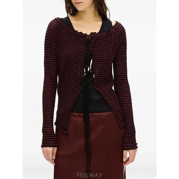 26 FW 앤드뮐미스터 넬 스트라이프 타이 가디건 B0014308FA059 TP458400270