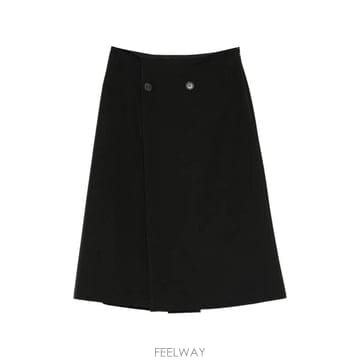 26 FW 메종마르지엘라 버튼 미디 스커트 S52ME0035M35436 TP457106872