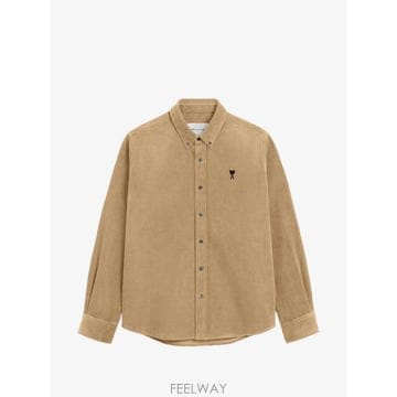 26 FW 아미 아미 드 쾨흐 코듀로이 셔츠 H26HSH797CO0089 TP458721504
