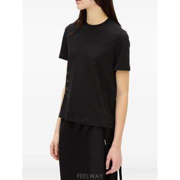 26 FW 앤드뮐미스터 패니 슬로건 프린트 코튼 티셔츠 B0014236FA206 TP457435969