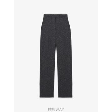 알렉산더 맥퀸 플렉 패턴 스트레이트 팬츠