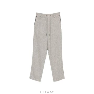 26 FW 아이스버그 드로스트링 사이드 스트라이프 리넨 팬츠 B0803625 TP455523309