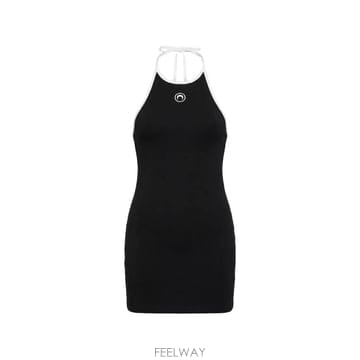 26 FW 마린세르 문 로고 저지 미니 드레스 WDR082A TP458398846