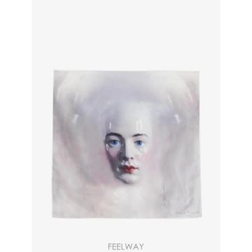 26 FW 메종마르지엘라 포 스티치 포트레이트 프린트 스카프 S29TF0050M36236 TP45872108