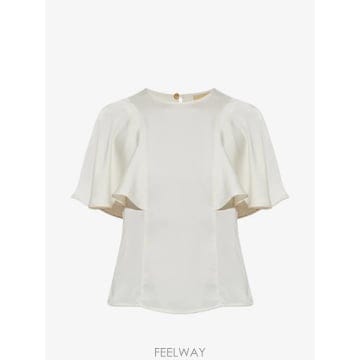 26 FW Michael Michael Kors 케이프 소매 탑 MT6411QAYJ TP458398399