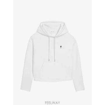 26 FW 아미 아미 드 쾨흐 콘트라스트 코튼 후드티 FSW767730 TP457389370