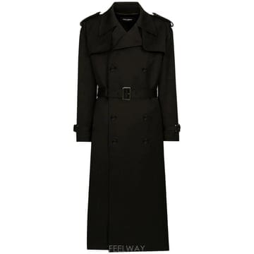 26 FW 돌체앤가바나 더블 브레스티드 트렌치코트 G049GTFU28P TP445862333