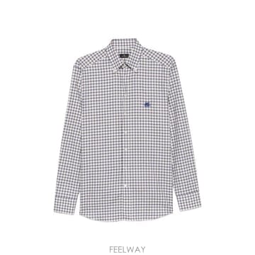 26 FW 에트로 체크 패턴 버튼다운 셔츠 MRIB000499TQ515 TP456657788