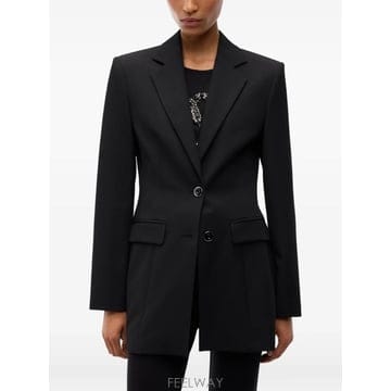 26 FW PINKO 패딩 숄더 슬림 핏 재킷 107227A3DA TP457853995