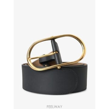 26 FW 돌체앤가바나 타원형 버클 레더 벨트 BE1401AW962 TP458395678