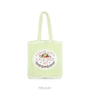 26 FW 카사블랑카 X 라두레 민트 크로셰 백 APF26BAG197 TP457365678