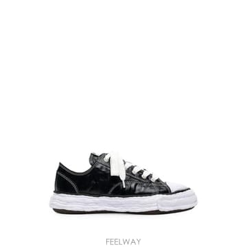 26 FW 메종미하라야스히로 피터슨23 OG 솔 링클 레더 로우탑 스니커즈 A17FW728 TP4572148