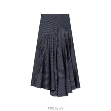 토리버치 비스코스 플레어 스커트