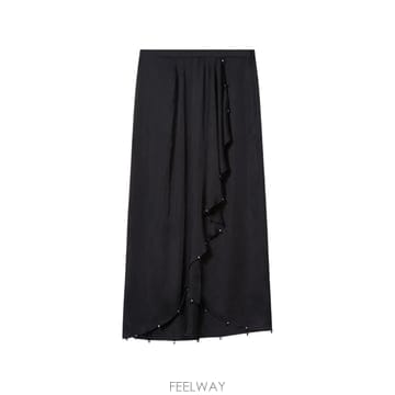 26 FW 이자벨마랑 에뚜왈 바닐 드레이프 미디 스커트 JU0231FAD3J02E TP458957906