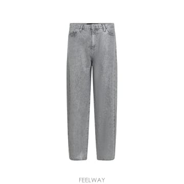 26 FW 칼라거펠트 코팅 파이톤 배럴 진 B4W10086D21 TP457208668