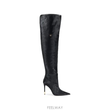 26 FW Elisabetta Franchi 소레더 부츠 SA16L67E2 TP457580696