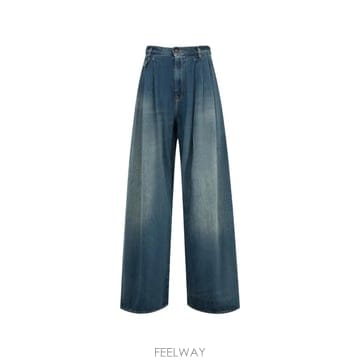 26 FW R13 트리플 플리츠 진 R13WD248D476A TP457579648