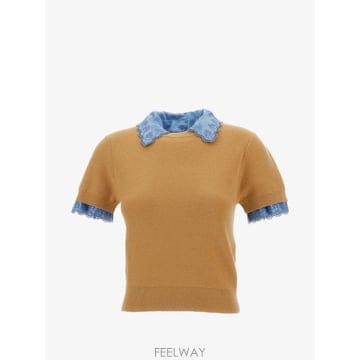 rabanne 26 FW ��� short sleeve sweater 26AMPU103ML0622 TP45907861926 FW ��� short sleeve sweater 26AMPU103ML0622 TP4590