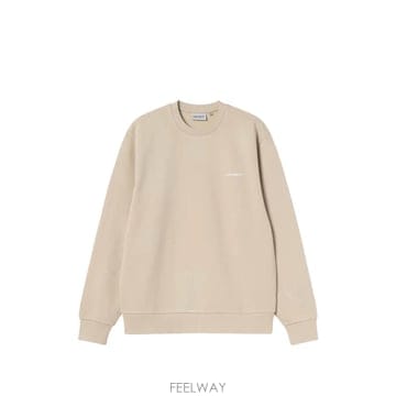 26 FW 칼하트 스크립트 자수 스웨트셔츠 I034496 TP457423718