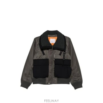 26 FW 사카이 버클 칼라 패널 재킷 2608715 TP458715444
