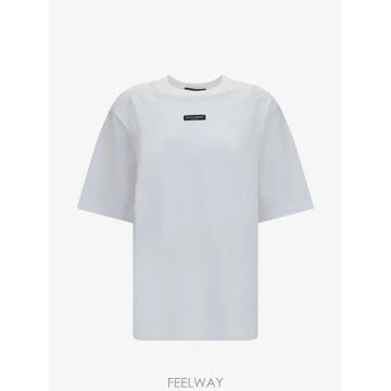 26 FW 돌체앤가바나 로고 패치 티셔츠 F8V78THU7MA TP456187169