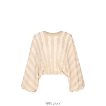 26 FW 짐머만 스트라이프 배트윙 소매 블라우스 0867TF261 TP458823604