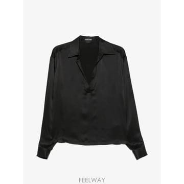 26 FW 톰포드 V넥 실크 블라우스 TS2144FAX1720 TP458823603