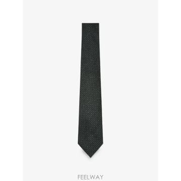 26 FW Canali 기하학 패턴 넥타이 18HJ046293 TP457349511