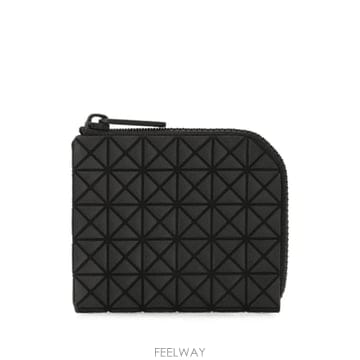 이세이 미야케 클램 기하학 패널 지갑