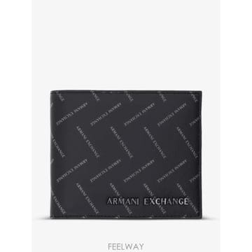 26 FW Armani Exchange 올오버 로고 프린트 지갑 XM000168AF22654 TP457419