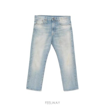 26 FW R13 페이디드 로고 자수 진 R13W5083D413A TP454123616