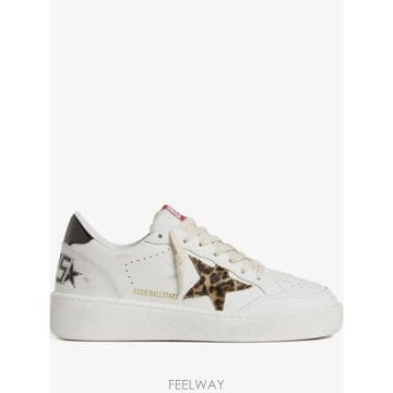 26 FW Golden Goose 레오파드 프린트 스타 레더 스니커즈 GWF00804F007323 TP458
